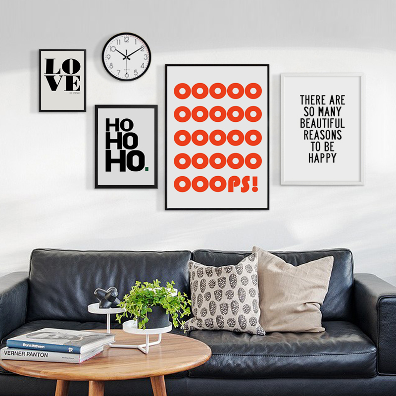 English Home Office - 07G Simple Abstract English Phrase A4