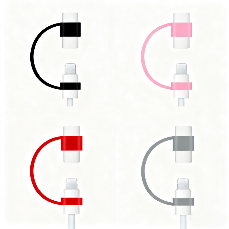 Home Office Official - Silikonowy uchwyt na kabel ładujący J78A,