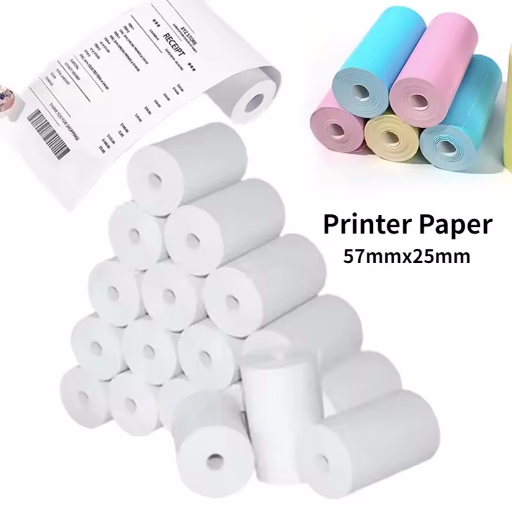 Label Maker Machine - Papier Termiczny MINI Samoprzylepne Etykiety do