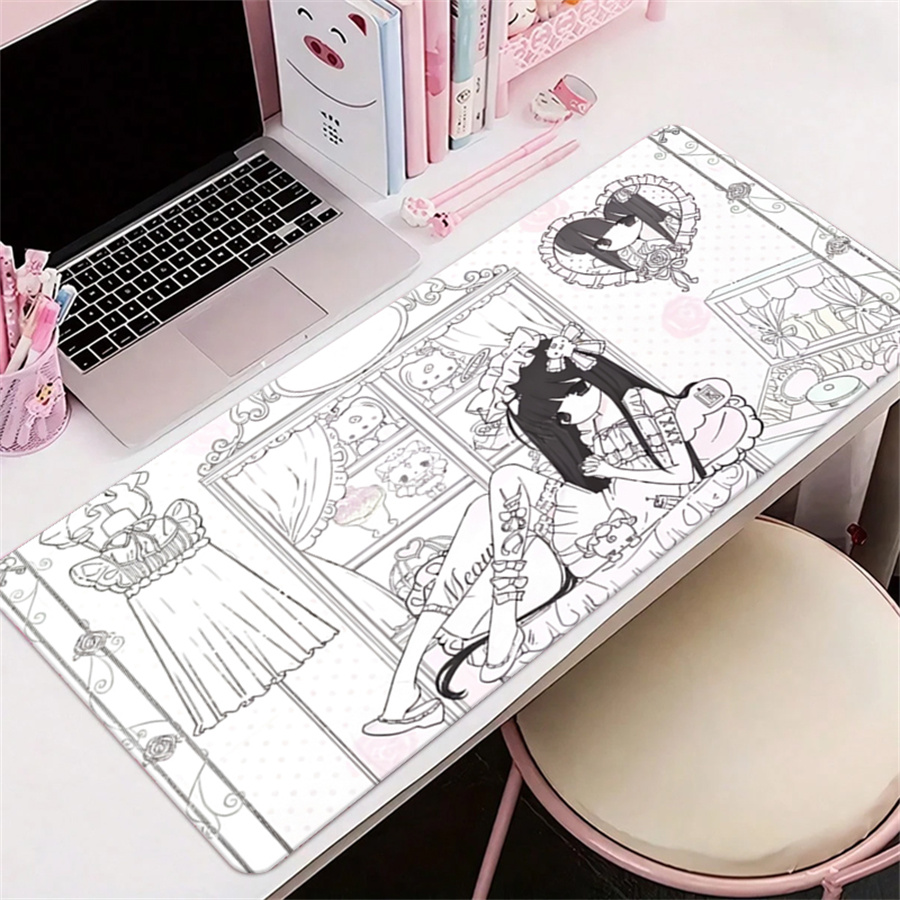 Desk Mat Leather - Podkładka pod mysz w stylu anime,