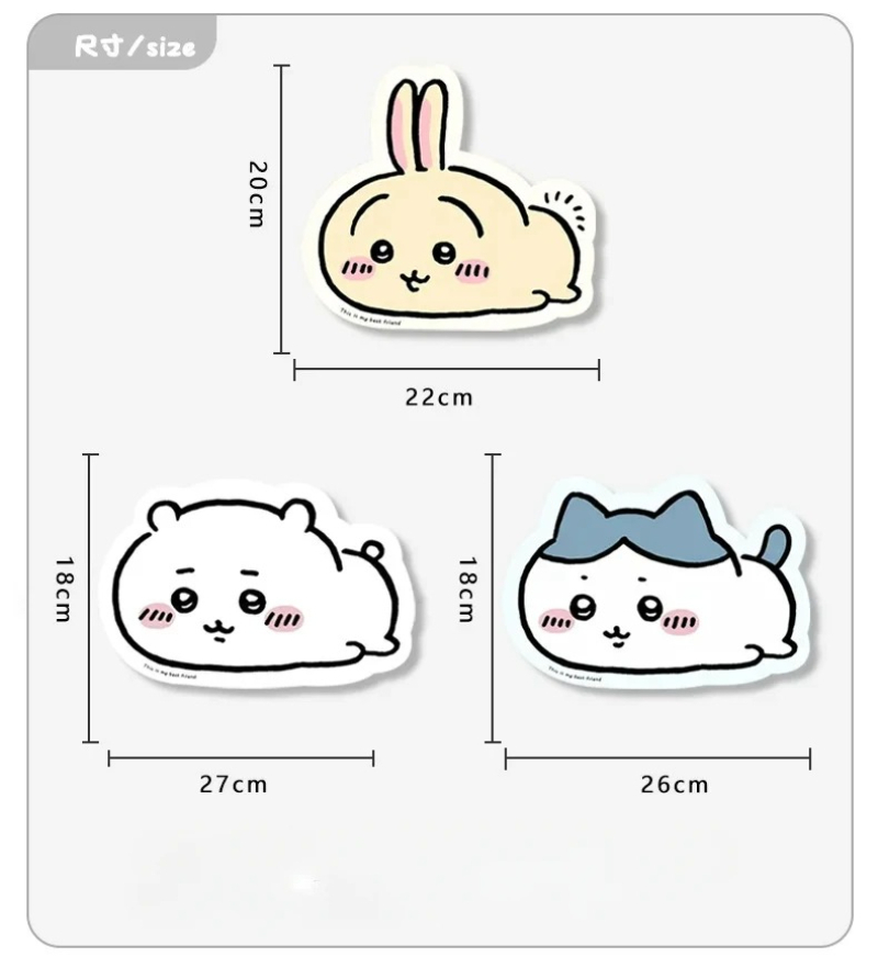 Chiikawa Cartoon Jiyi Usagi Ha – Desk Mat Leather recenzja i cena