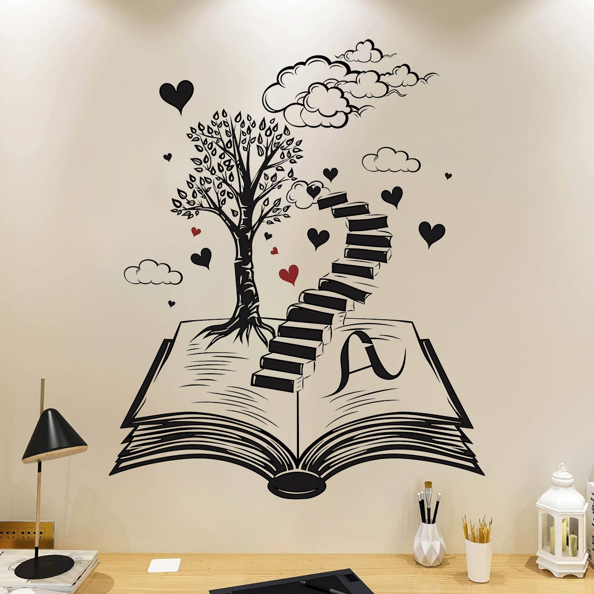 Naklejki ścienne do salonu Syp – Home Office Wallpaper recenzja i cena