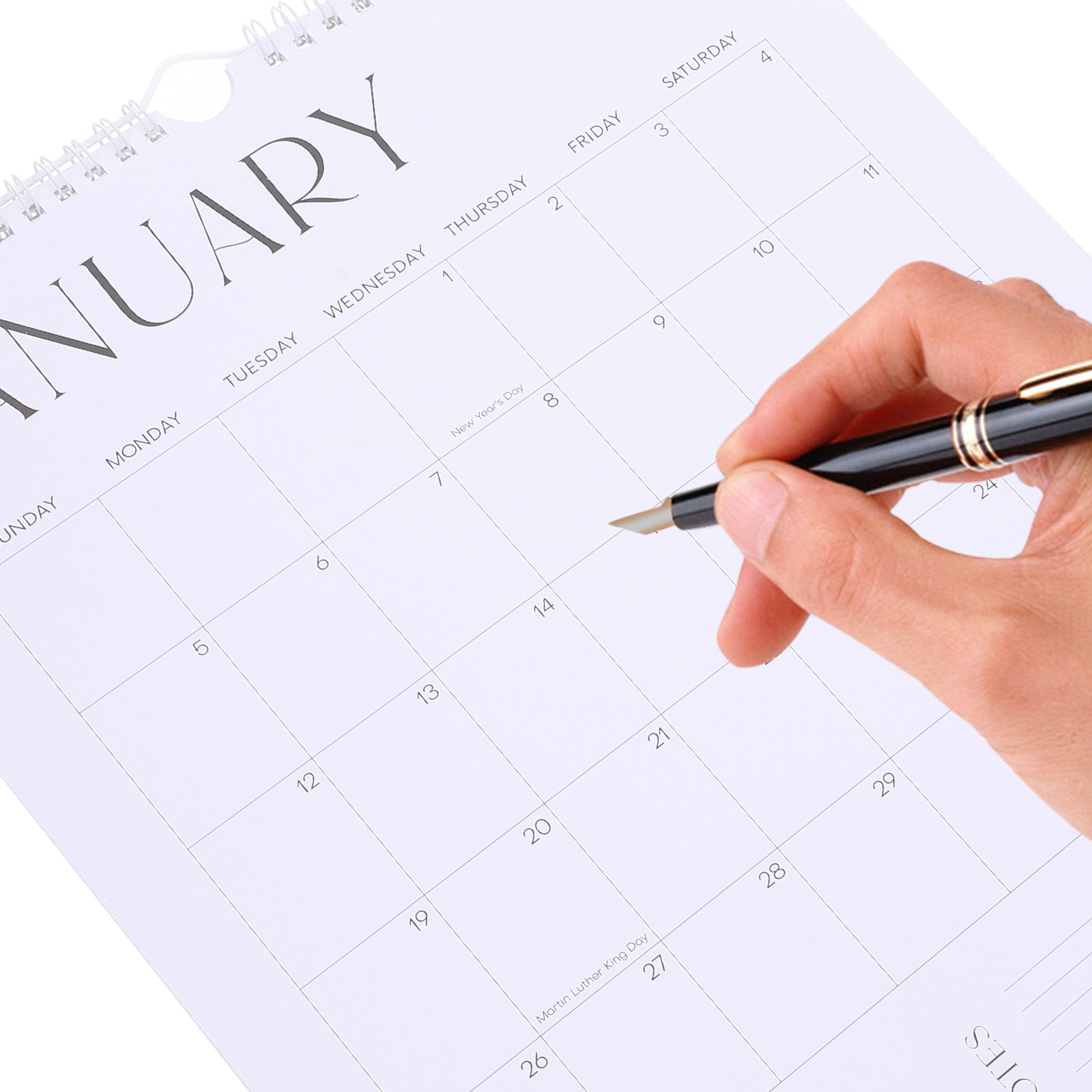 18-miesięczny wiszący kalendar – English Home Office recenzja i cena