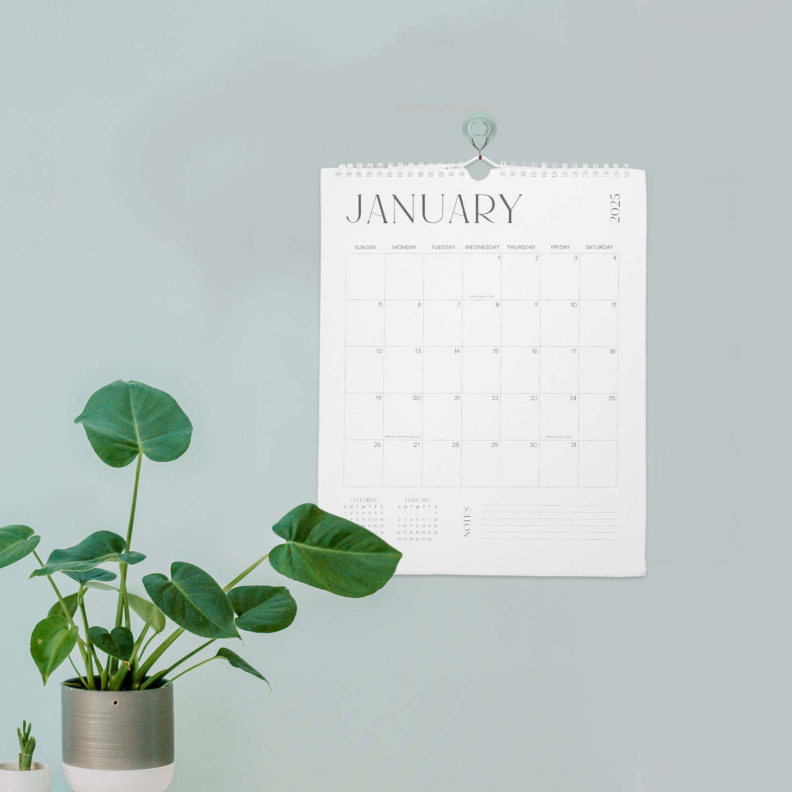 18-miesięczny wiszący kalendar – English Home Office recenzja i cena