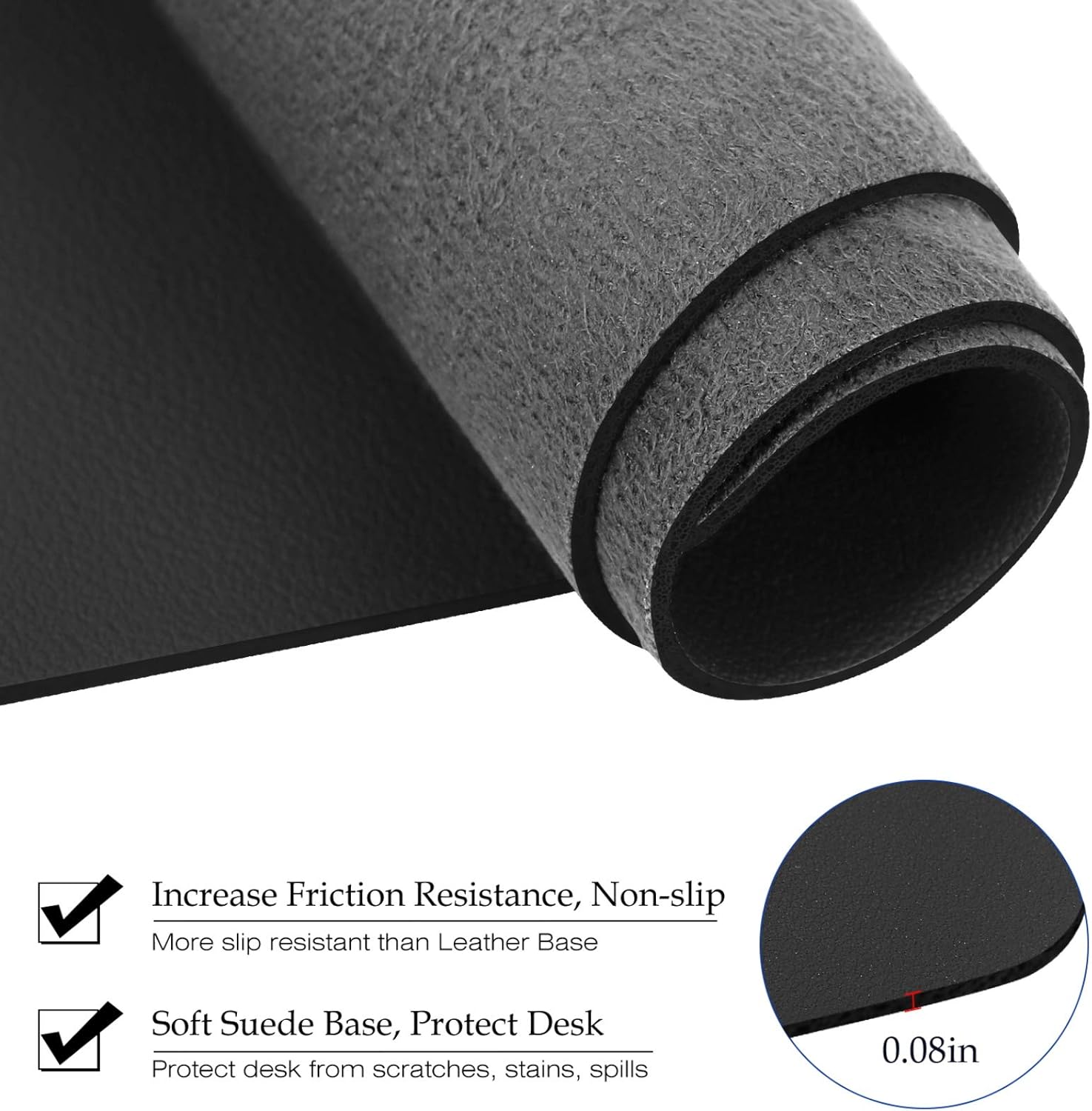 Duża skórzana podkładka na biu – Desk Mat Leather recenzja i cena