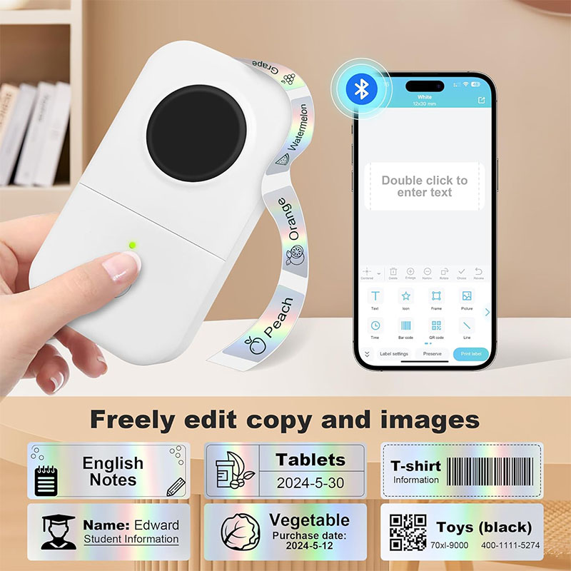 Naklejki do drukarki etykiet P – Label Maker Machine recenzja i cena