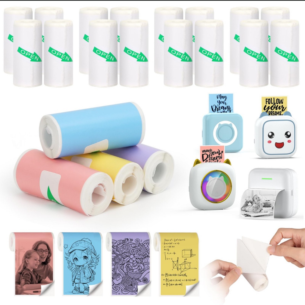 Papier Termiczny MINI Samoprzy – Label Maker Machine recenzja i cena