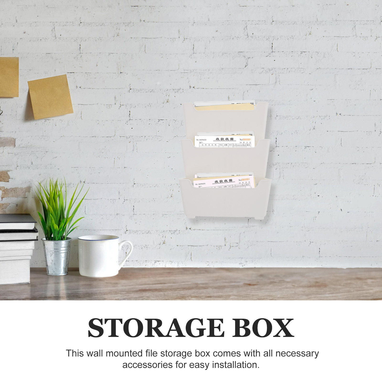 1 zestaw ściennego organizera  – Home Office Wallpaper recenzja i cena