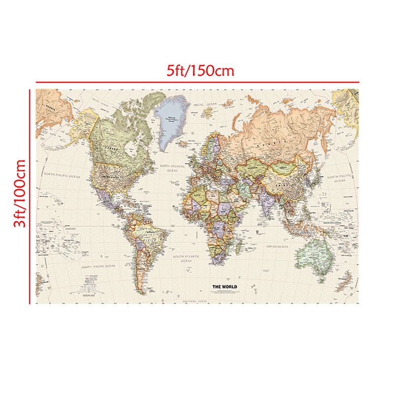 Vintage wiszący plakat mapa św – English Home Office recenzja i cena